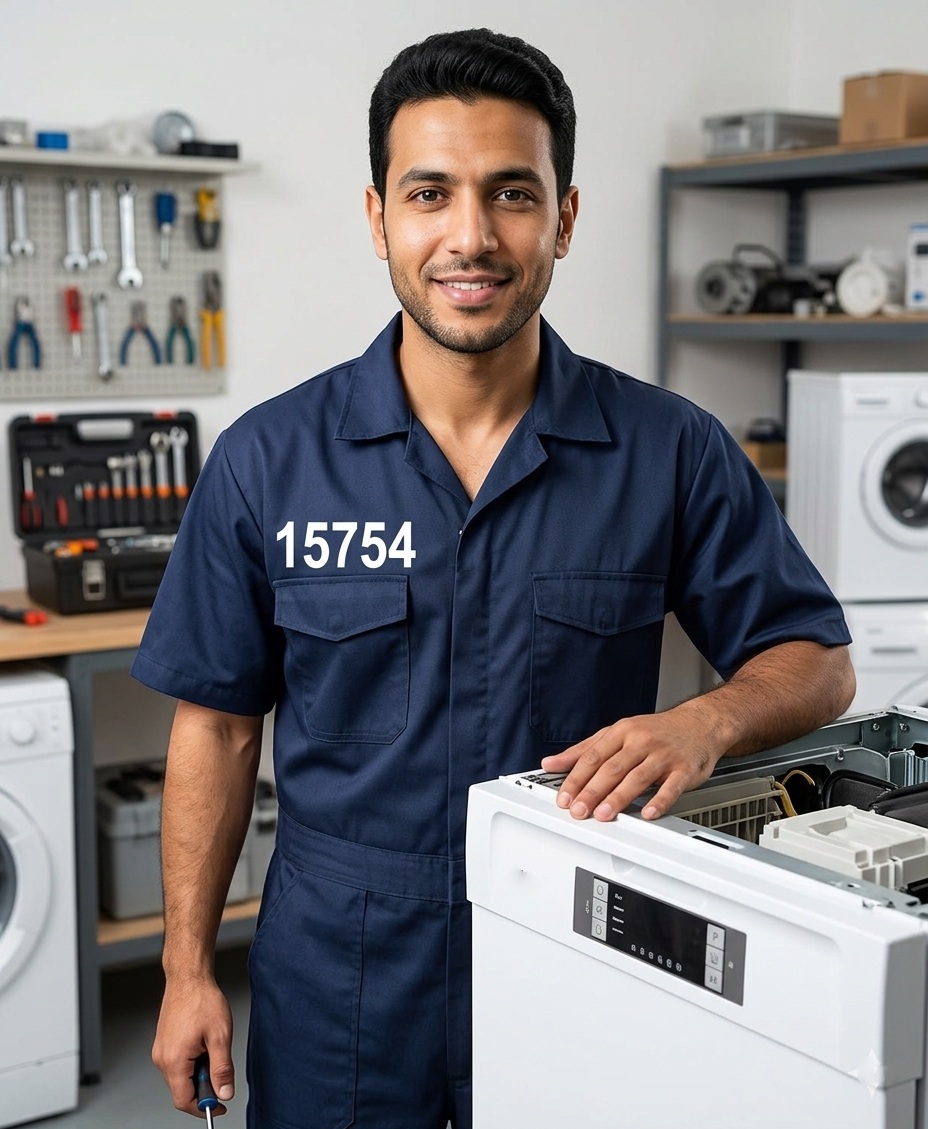 صورة لغسالة مابي توضح الأجزاء الداخلية